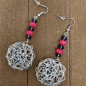 Wire earrings