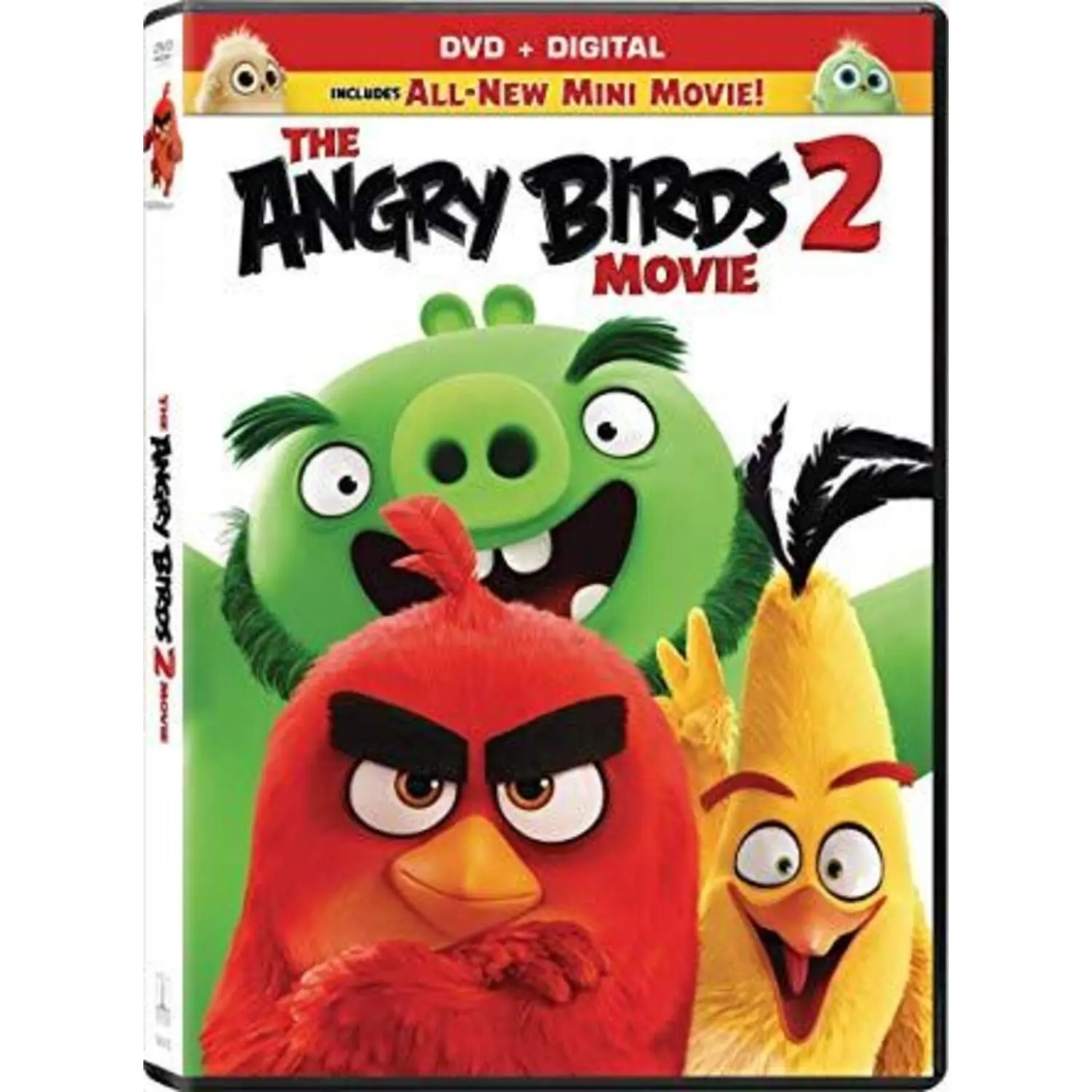 The Angry Birds Movie 2  [DVD Video Disc] Dubbed, Subtitled, Widescreen