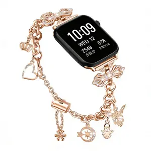 Sleek & bling for Apple Watch band Lightweight, adjustable, doubles as jewelry ✨