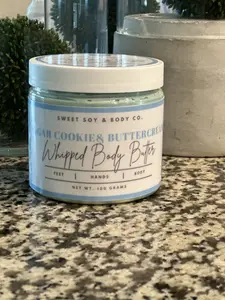 Sugar cookie & Buttercream Whipped body Butter