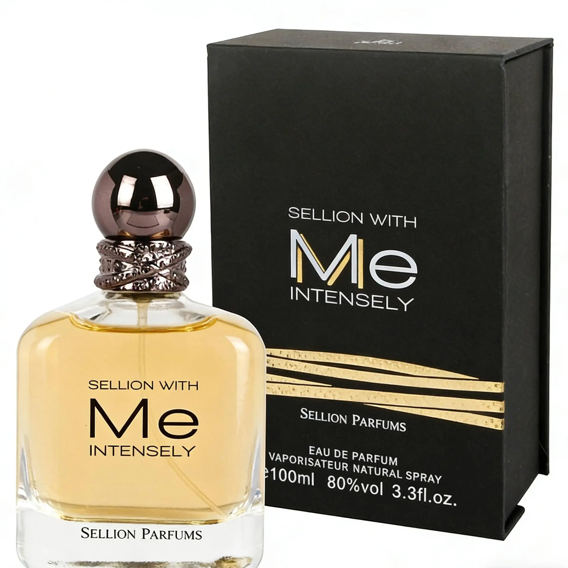 Sellion Women's Intense Eau de Parfum - Premium Long-Lasting Fruit-Oriented Oriental Floral Fragrance with Rose, Vibrant Marshmallow, Choco, Musk Notes, Aromatic, Elegant, Dropper-Equipped Fruit-Infused Women's Perfume (Single Item), Elegant Women's Fragr