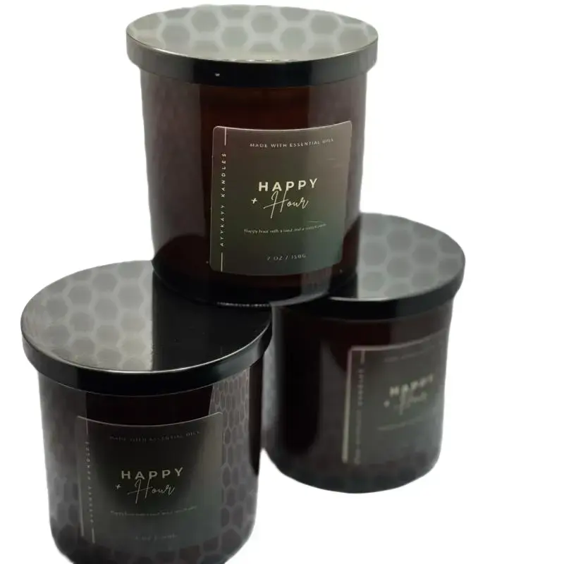 Happy Hour Essential Oils Candle Aromatherapy and Home Fragrance