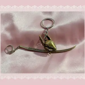 Custom Handmade Dark Souls inspired Malenia Elden Miquella Videogame Manga Keychain