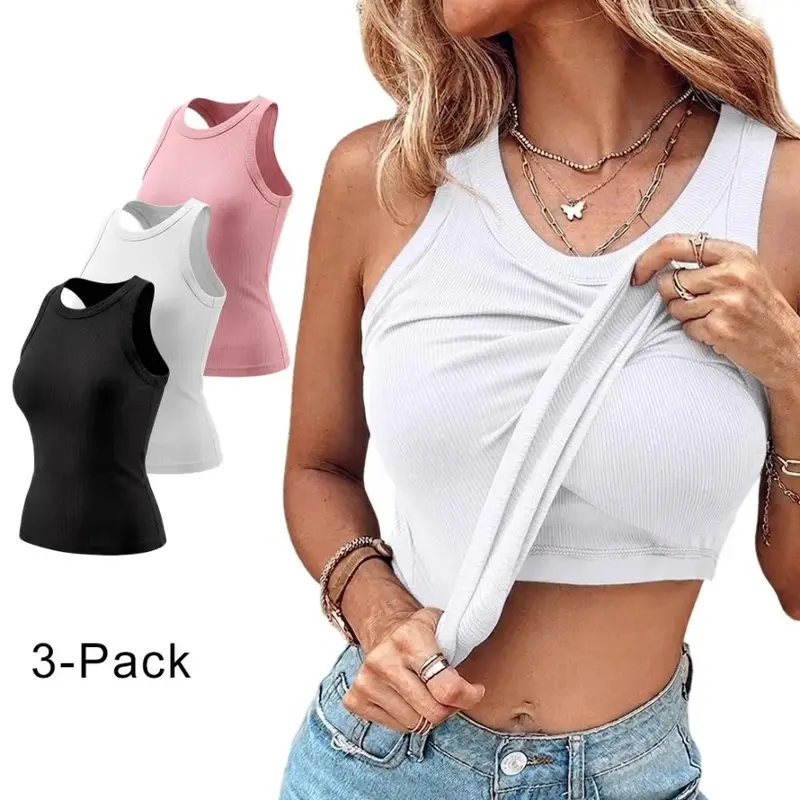 tank tops for women zipped - TikTok Shop