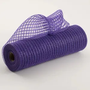 Poly burlap mesh – purple