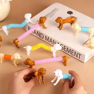 24pcs Stretchy Toy Dogs, Random Shapes, Desktop Toys & Decorations, Perfect for Kids' Gifts, Classroom Prizes, Party Favors, Stress Relief Gadgets, Stress Relief Fidgeting