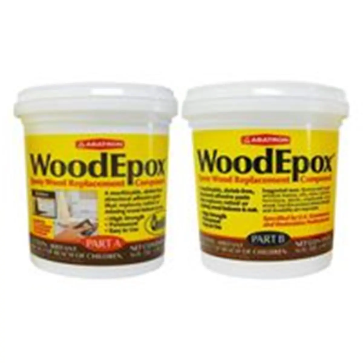Abatron 5466206 Epoxy Wood 2 Pint Putty Abatron 5466206 Epoxy Wood 2 Pint Putty