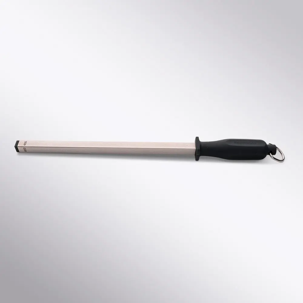 Messermeister Diamond 4-Sided Grit Sharpening Rod Messermeister 12 Inch