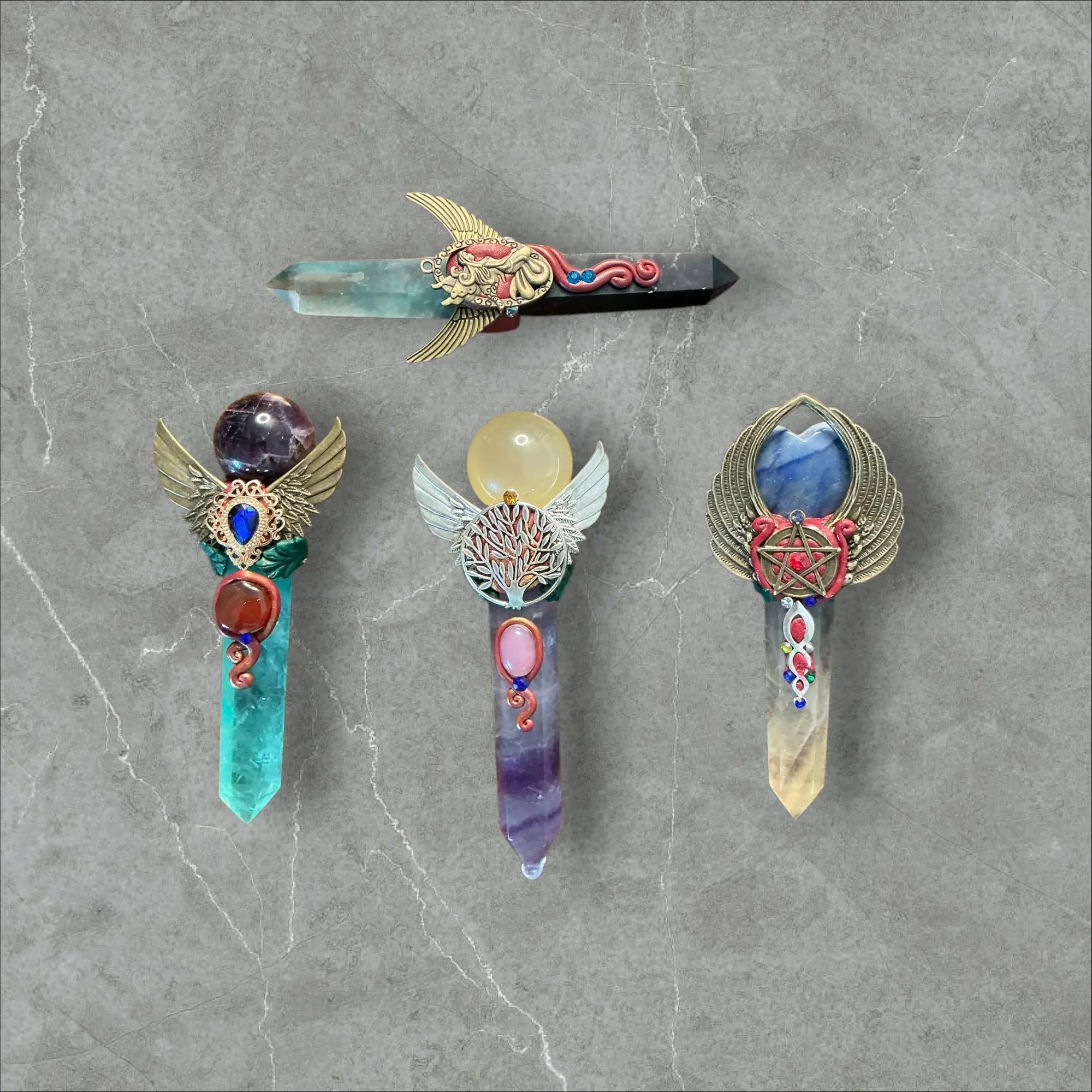 Crystal Tower Unique Wand Crystal Tower Unique Wand