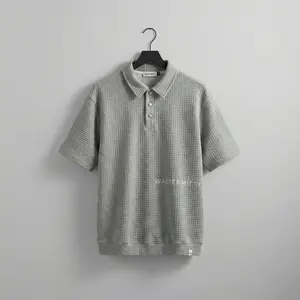 Rugby Waffle-Knit Polo