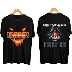 Disturbed 2024 Tour Shirt, Disturbed Band Fan Shirt, Disturbed 2024 Concert Shirt, Disturbed Heavy Metal Band Shirt, Disturbed Band Tour Tee