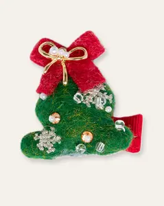 Festive Wonderland - Twinkling Christmas Tree Clip
