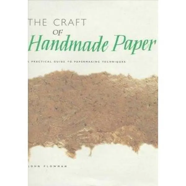 Used Hardcover Book - The Craft of Handmade Paper: A Good Practical Guide to Papermaking Techniques by John Plowman, English Language, 157715018x, 2.26 lbs