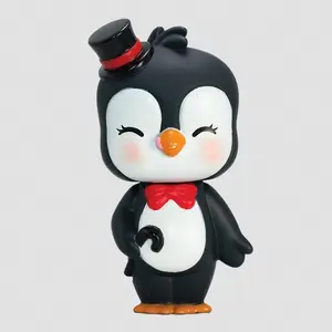 Funmaker Rokimoto Series 1 Mina The Penguin 4 Inch Figure