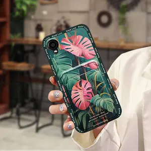Cartoon TPU Phone Case For Kyocera Digno BX2 Full wrap Shockproof Dirt-resistant Fashion Design Card sleeve Waterproof protective Cute Soft case Card bag Cover Anti-knock Silicone