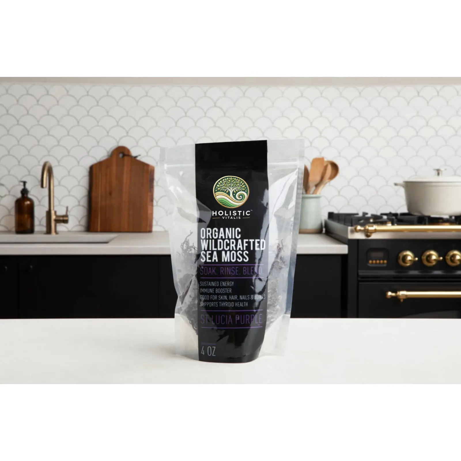 Raw Purple Sea Moss 4 oz