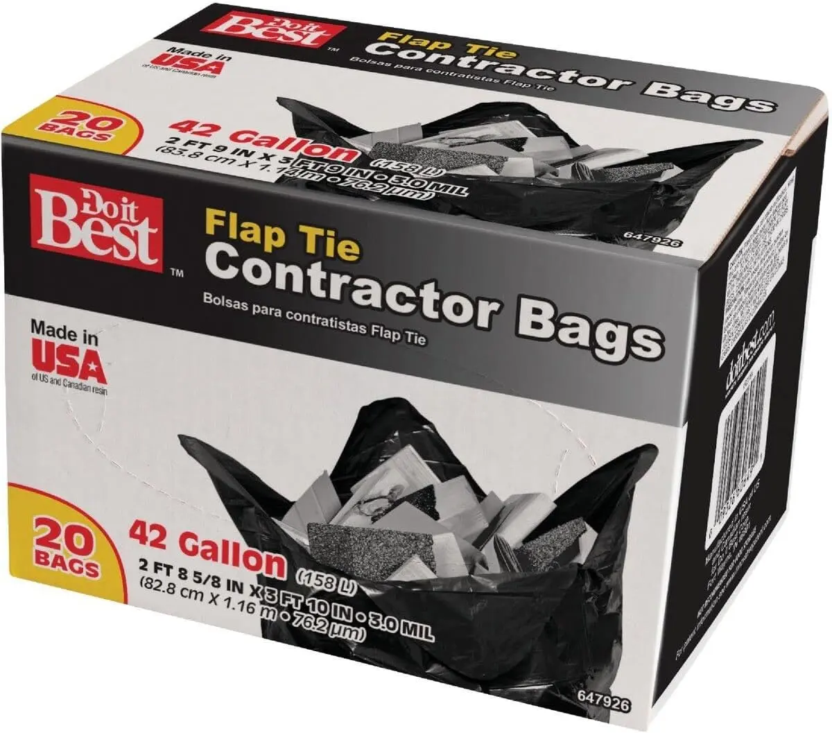 42 Gal Contractor Bags - Heavy Duty 20 Pack 42 Gal Contractor Bags - Heavy Duty 20 Pack