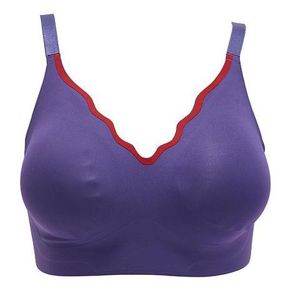 Rhonda Shear Invisible Edge Scalloped Neckline Bra