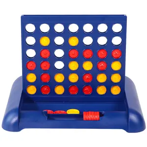 Connect 4 Classic Grid Board Game, 4-in-a-Row Strategy Game, 2-Player Family & Kids Activity, Christmas Gift for Ages 6+ Boys & Girls