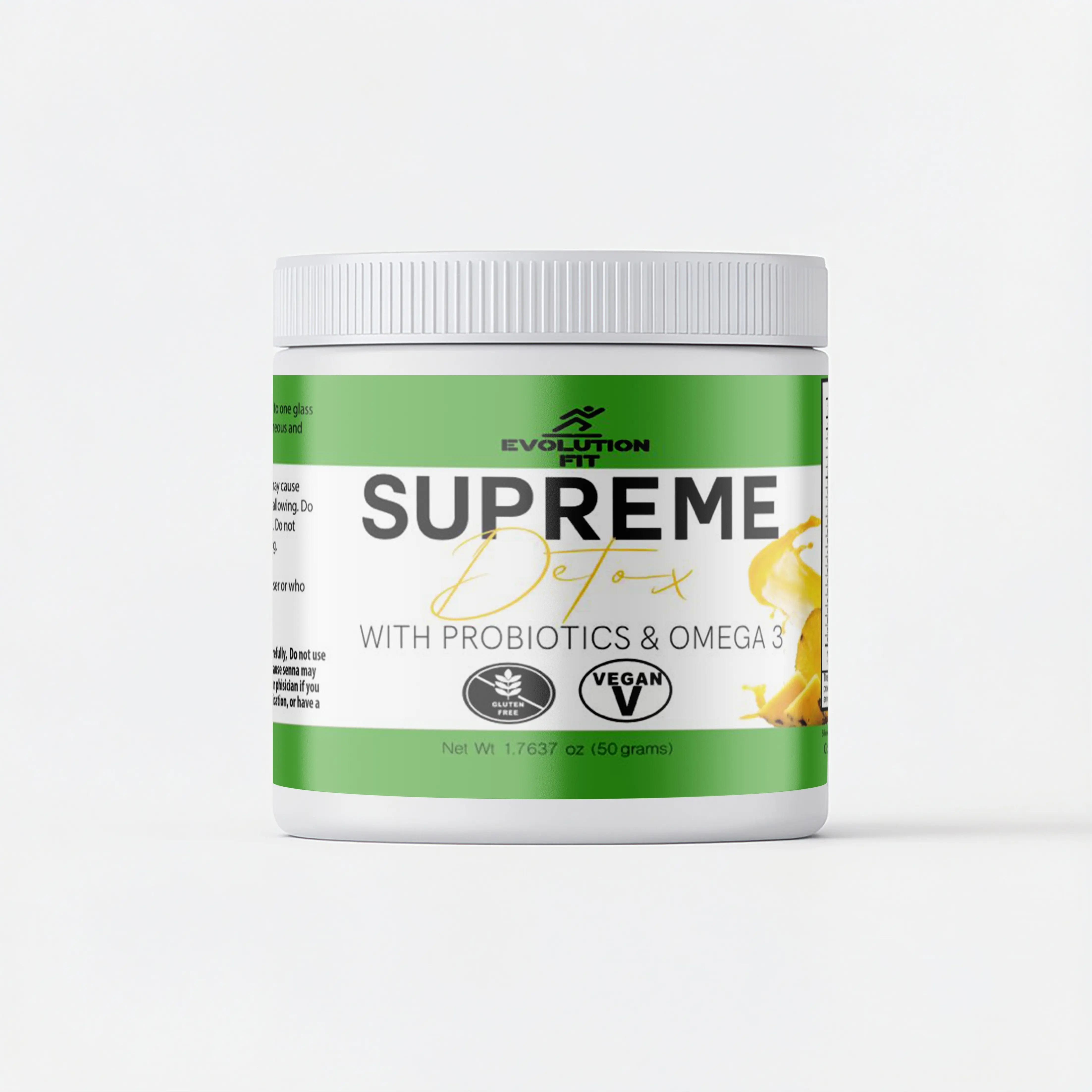 MINI Supreme Detox with Probiotics & Omega 3 by EVOLUTION FIT 50 GRAMS