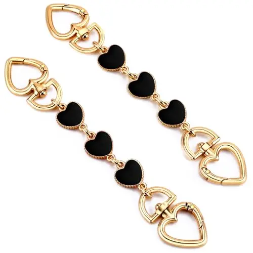 Bb 2pcs Heart Black