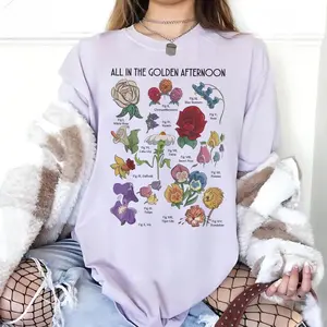 The Golden Afternoon Alice In Wonderland Floral Shirt, The Flowers Shirt, Vintage Retro Alice Adventure Shirt, DisneyWorld  Trip