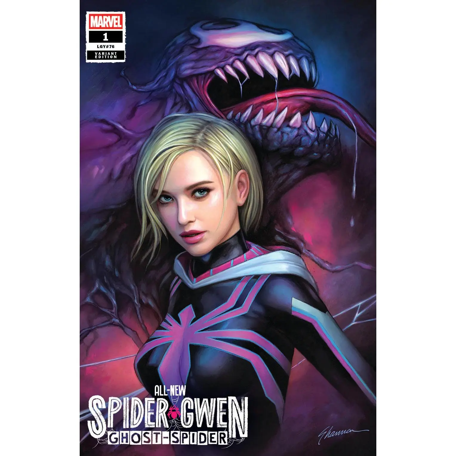 ALL-NEW SPIDER-GWEN: THE GHOST-SPIDER #1 SHANNON MAER - 616 SHARED EXCLUSIVE - TRADE DRESS - LTD 3000