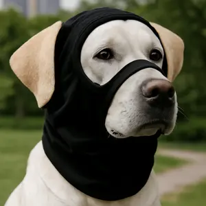 Pet Dog Head Cover, Stylish Design, Soft and Comfortable Fabric, Skin-Friendly, Warm, Injury-Proof, Ideal for Dogs, Protective Gear