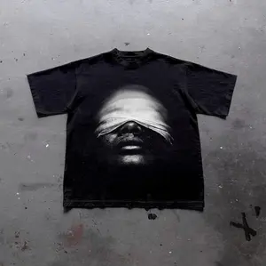 Vintage Mummy Portrait Graphic Print Cotton T-Shirt, Y2k Shirt, Unisex T-Shirt, Gift For Men Women