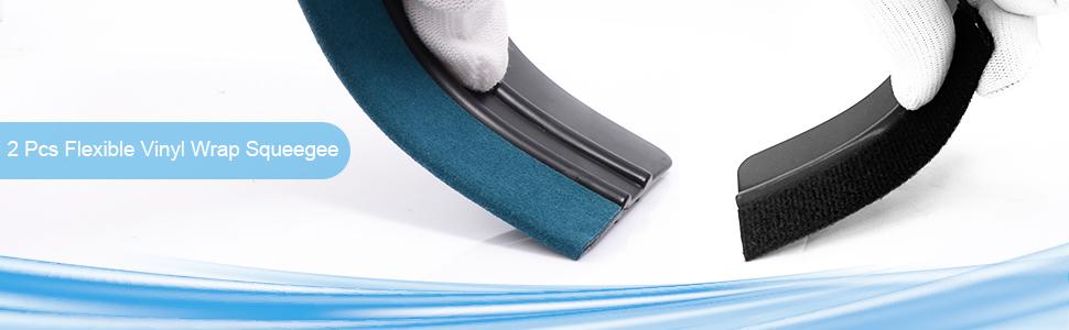 Car Window Tint Installation Kit - Vinyl Wrap Tools With Felt Squeegee, Micro Squeegee, Razor Blade Knife Car Window Tint Installation Kit - Vinyl Wrap Tools With Felt Squeegee, Micro Squeegee, Razor Blade Knife