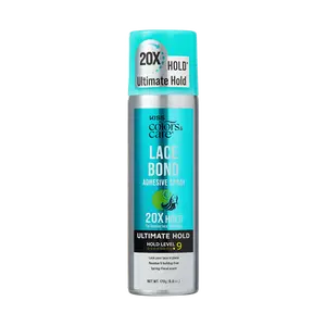 Kiss Colors & Care Lace Bond Spray | Ultimate Hold, Wig Adhesive Spray, Wig Glue, 6 oz, Hair Care