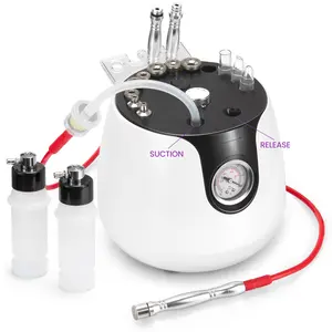 UNOISETION Diamond Microdermabrasion Machine, 3 in 1 Professional Dermabrasion Device for Skin Exfoliating with Barometer, Home Spa and Beauty Salon Facial Skin Care Equipment SR-NF200