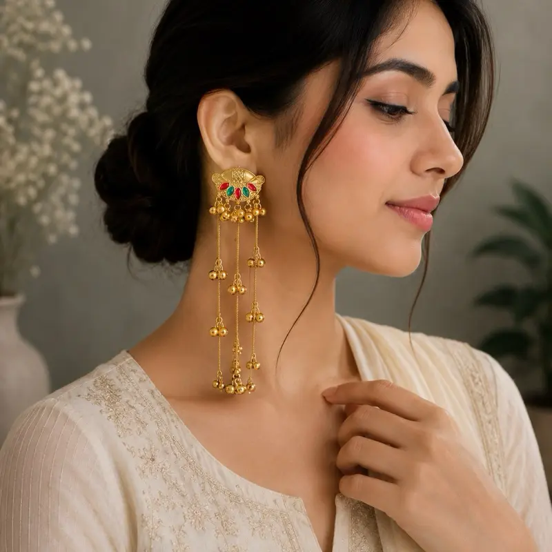 Kashmiri earrings