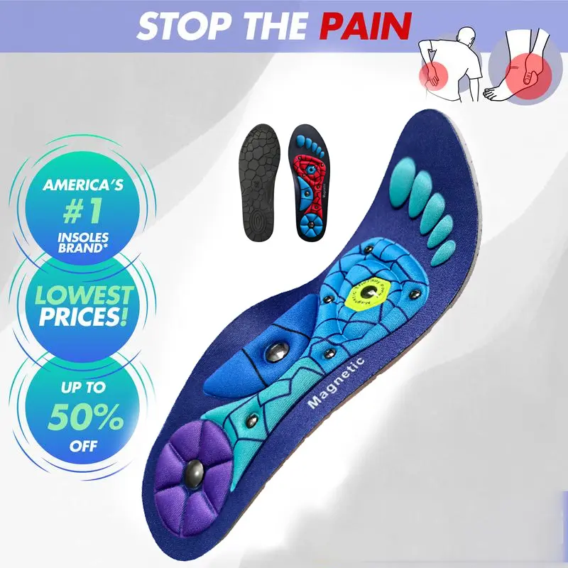 Cloudlike Supportive Polyester Insoles & 2-Inch Heel Liners with Advanced Arch Support, Magnetic Shock-Absorbing Inserts for All Day Comfort, Cloudlike Supportive Insoles & Heel Liners, Arch Support Insoles & Heel Liners, Cloud Cushion Insoles & Heel Line