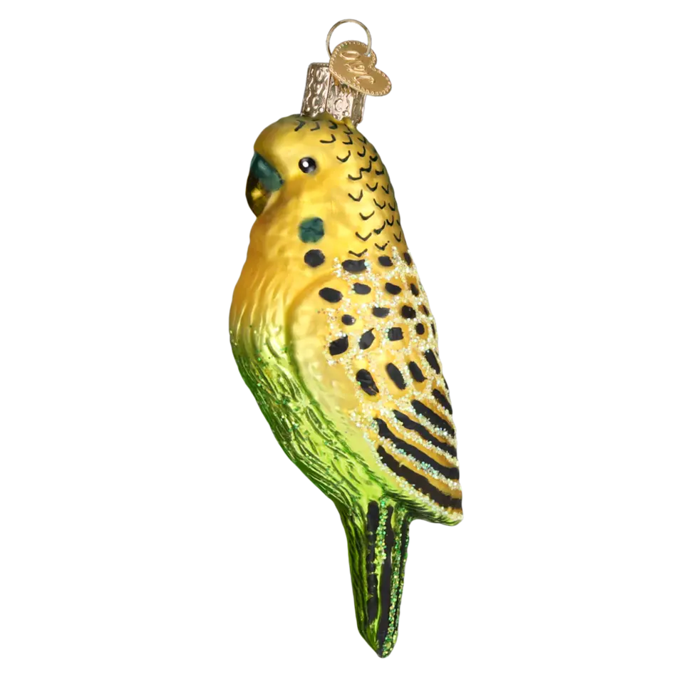 Miniature Parakeet 16123 Old World Christmas Ornament