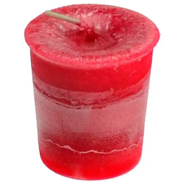 Root Chakra Votive Candle — Crystal Journey Herbal Grounding Root Chakra Votive Candle — Crystal Journey Herbal Grounding