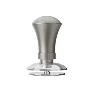 CrossCreek 58mm Espresso Tamper | Adjustable Depth | Fits All 58mm Espresso Portafilter | Breville/Rancilio/La Marzocco/etc. | Built-In-Spring Espresso Hand Tamper Tools | Espresso Machine Accessories