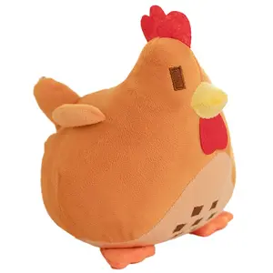 Starbound Valley Chick Plush Toy, Cute Multicolor Sharp Beak Head Crown Animal Cuddly Stuffed Animal Soft Stuffed Doll, Perfect Gift for Kids Birthday Festival