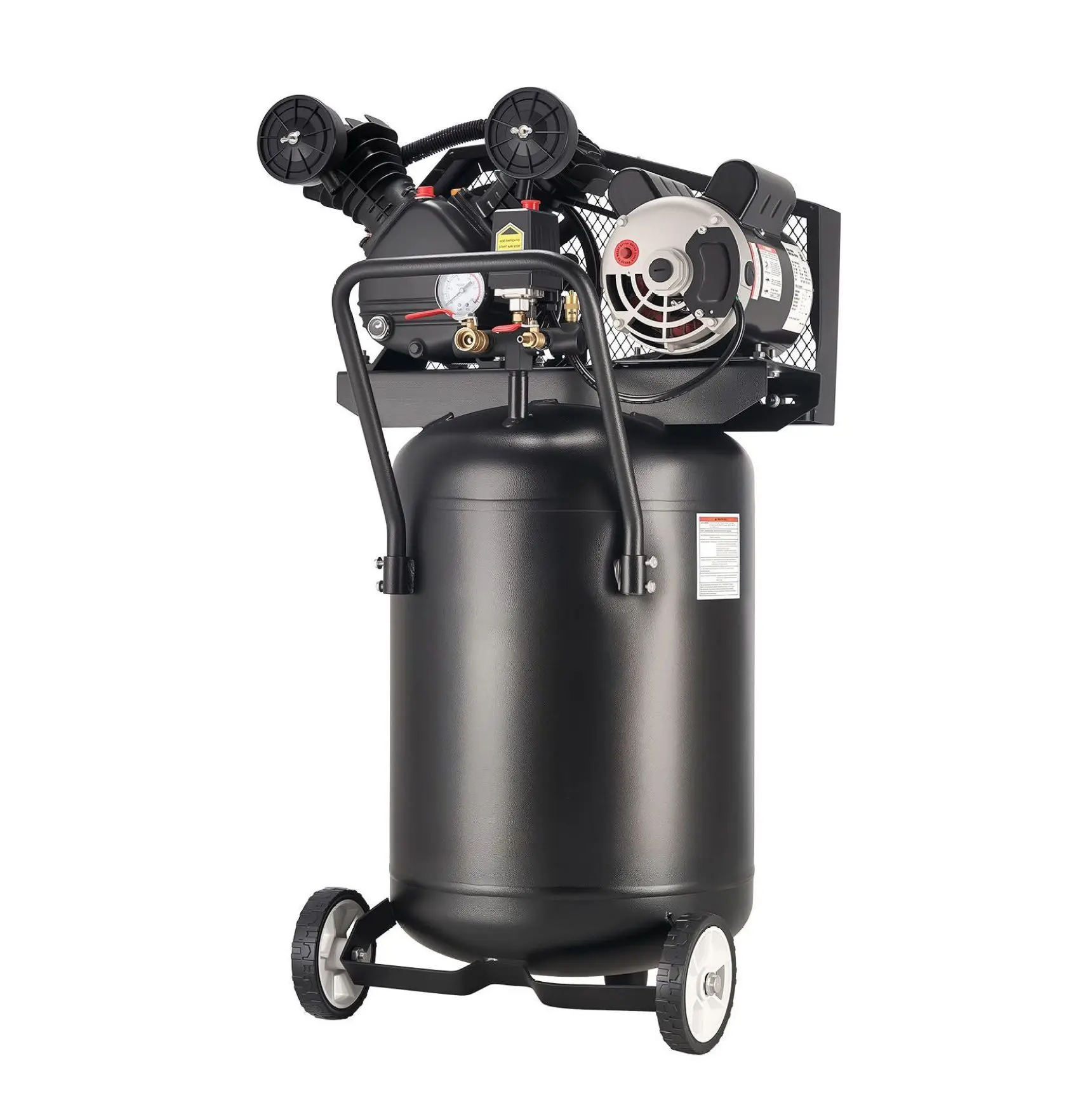 20 Gallon Air Compressor, 2HP 6.5SCFM, 135PSI Oil-Lubricated - Portable for Auto Repair, Tire Inflation, Painting & Woodworking 135 PSI