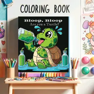 Turtle Coloring Book