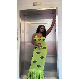 Neon Muse “Fringe Dress”