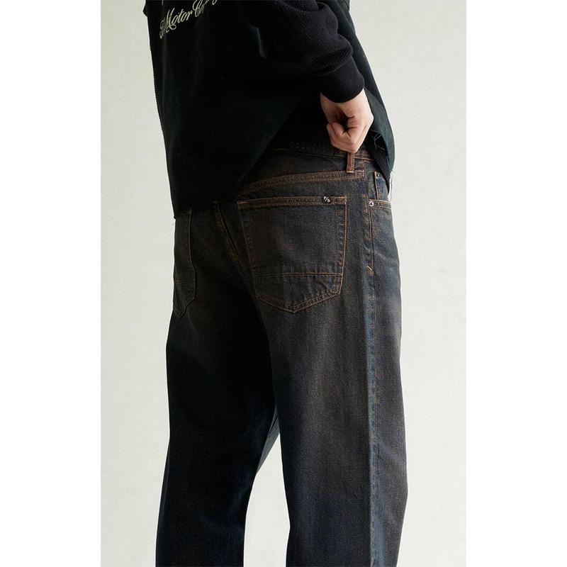 Pacsun Men's Dylan Baggy Jeans Black Tinted