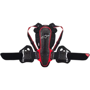 Alpinestars Nucleon KR-3 Protector - Smoke Black/Red
