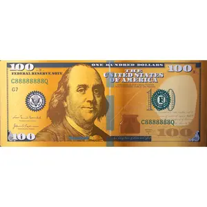 Casino Quest Gold Big Money $100 Bill Desk Mat 48" X 20"