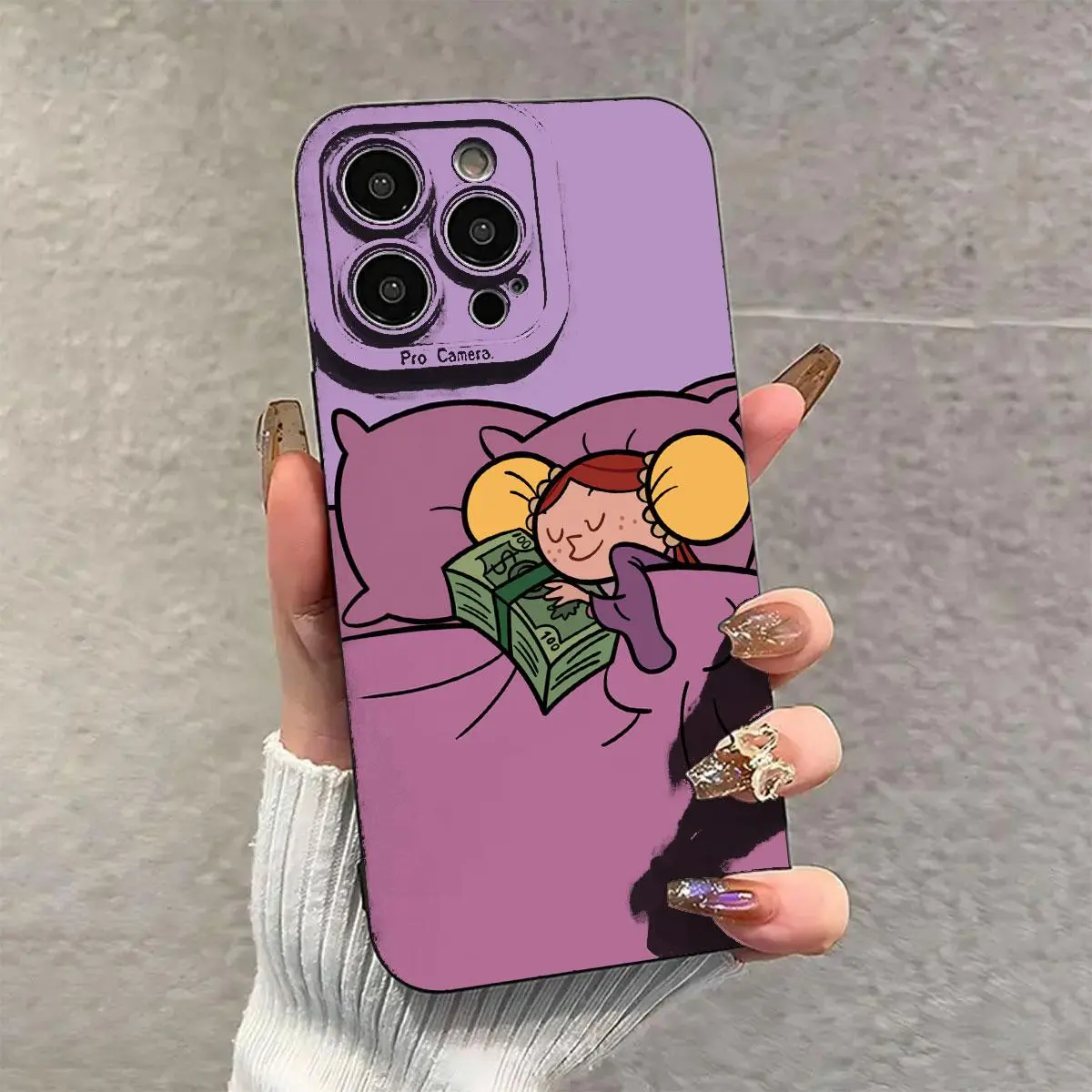 (New Arrival)Cartoon Astronaut Pattern Phone Case for iPhone 16 15 14 13 12 11 Series Anti-fall Shockproof Transparent Protective Cover Compatible with All Models in Series
