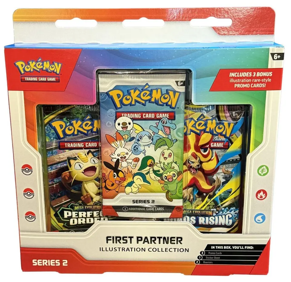Pokemon First Partner Illustration Collection Series 2 Trading Cards