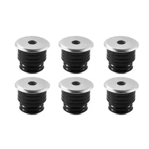 VEVOR Body Mount Bushing Kit Compatible with 1999-2007 Ford F250 F350 60 PCS Black