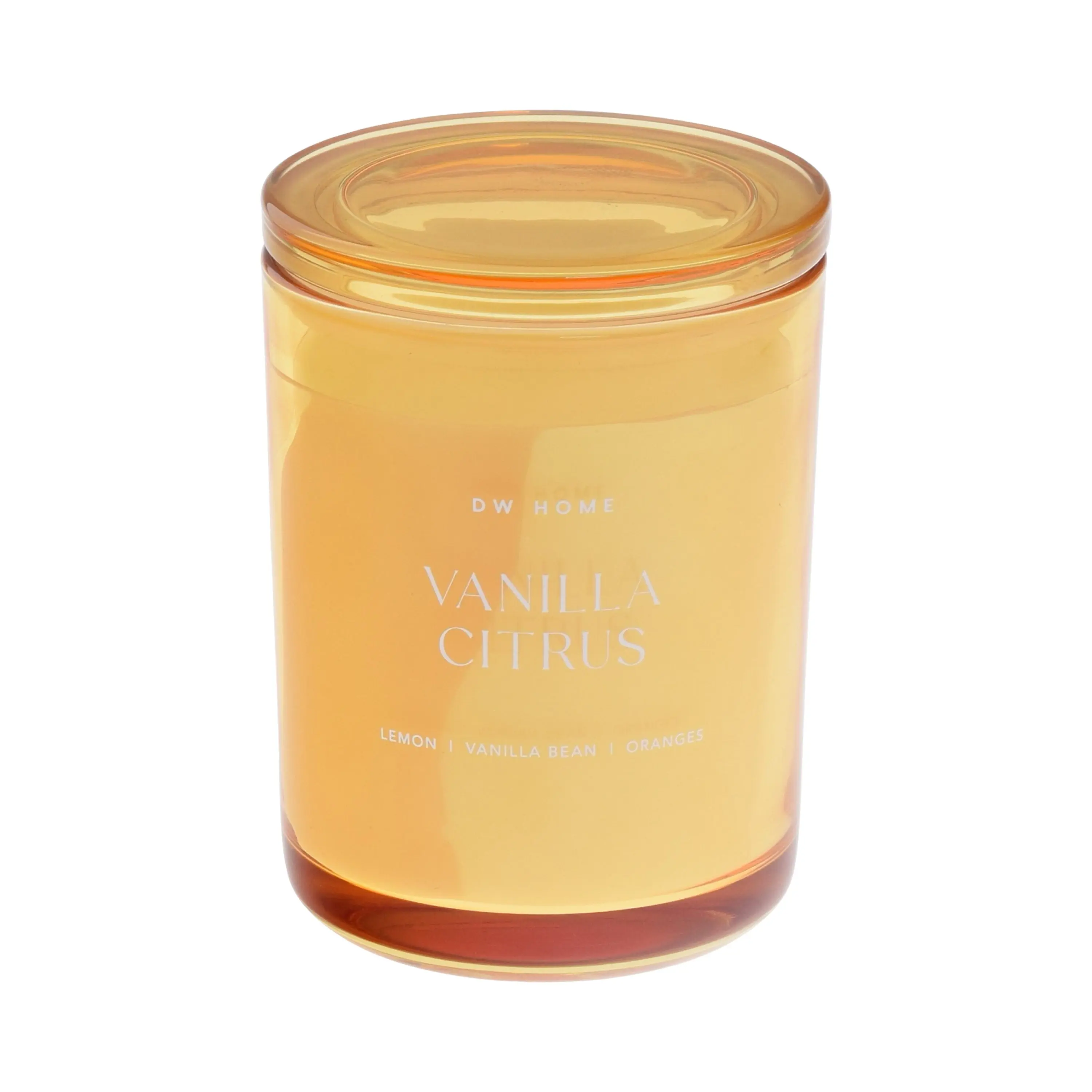 DW Home Vanilla Citrus Fragrance Collection - Wick Candles for Home Decor, Room Aroma with Zesty Lemon, Whipped Cream, Vanilla Bean, Orange Scents for Bright, Inviting Spaces