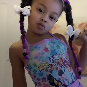 K-Pop Hunter Girl Group Starry Sky Print Halter One-Piece Swimsuit + Swim Pants Two Piece Set, Boho Style, Slim-Fitting