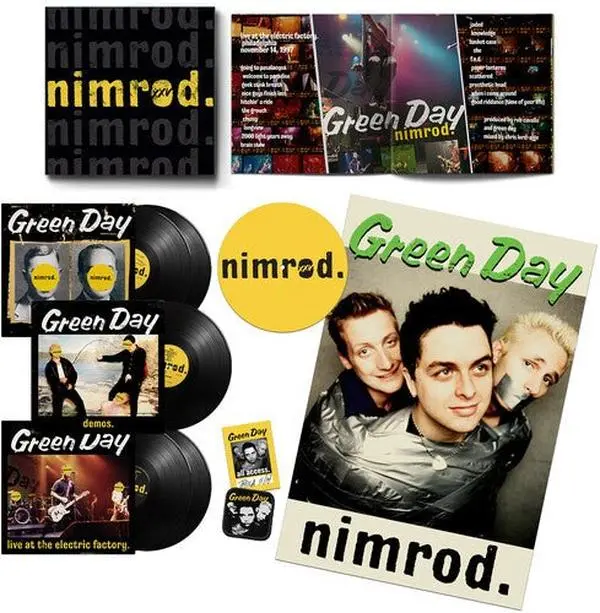 GREEN DAY - NIMROD (25TH ANNIVERSARY EDITION) Vinyl LP